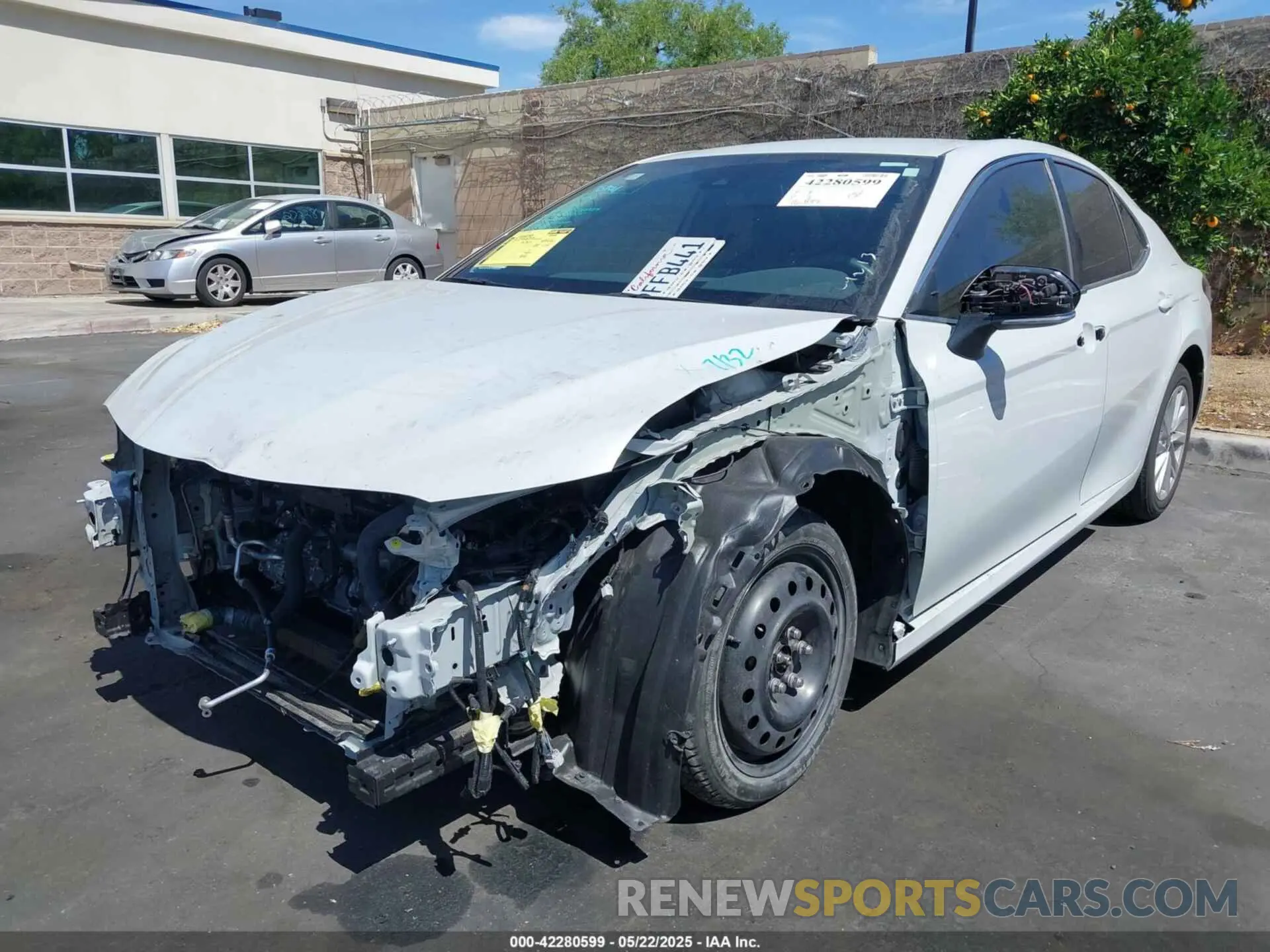 2 Photograph of a damaged car 4T1R11AK2PU137062 TOYOTA CAMRY 2023