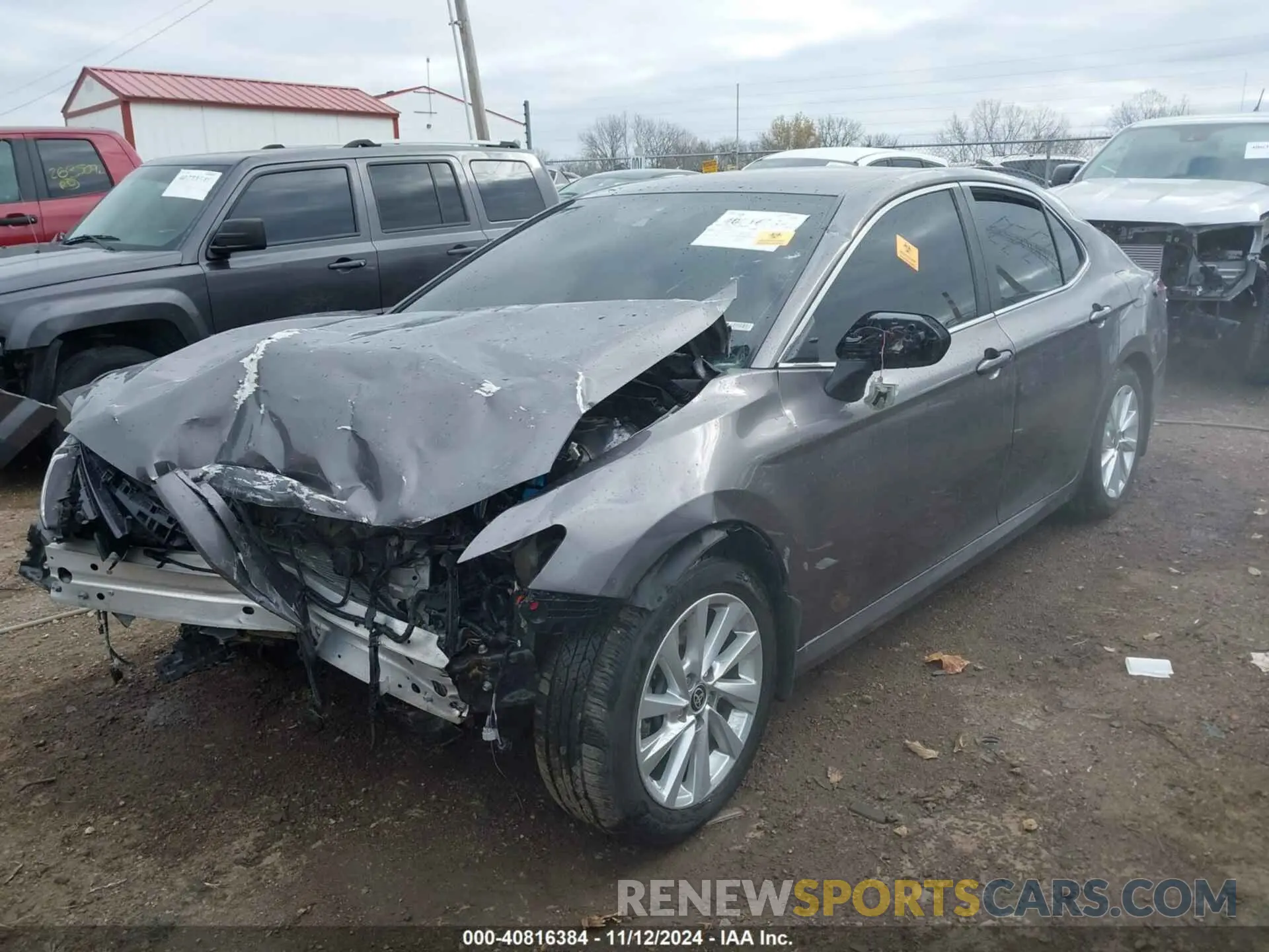 2 Photograph of a damaged car 4T1R11AK4PU132154 TOYOTA CAMRY 2023