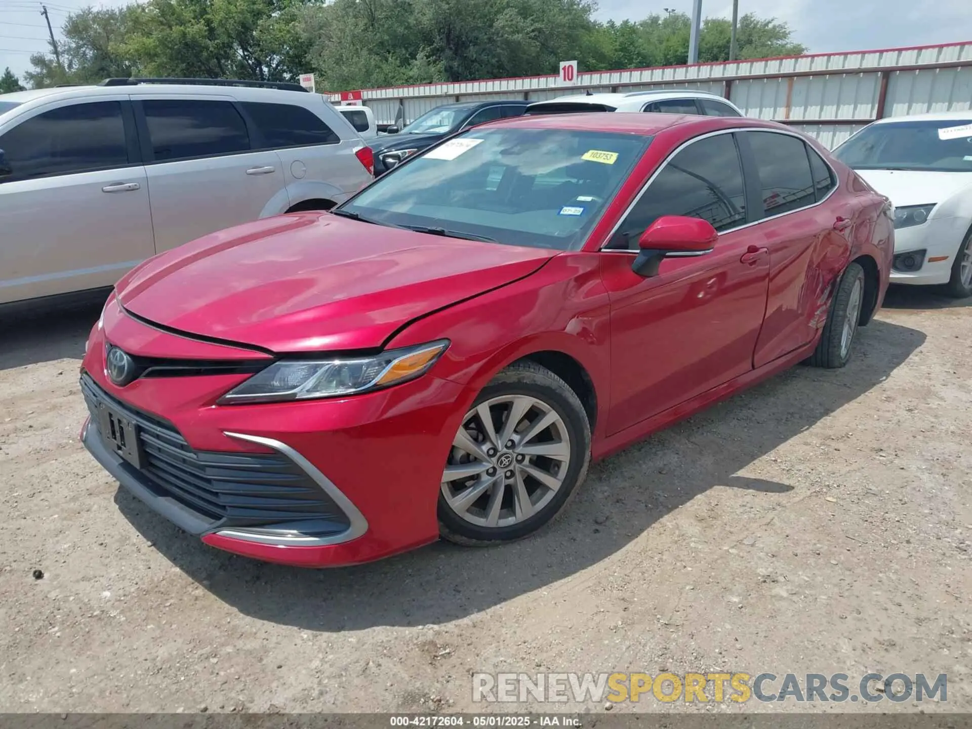2 Photograph of a damaged car 4T1R11AK4PU186361 TOYOTA CAMRY 2023