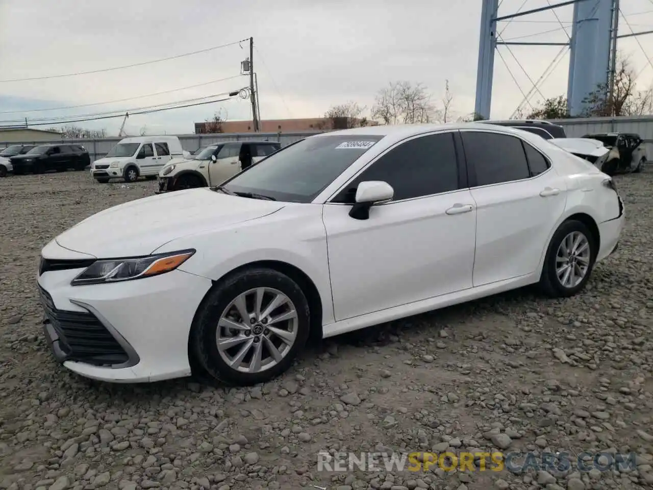 1 Photograph of a damaged car 4T1R11AK4PU738568 TOYOTA CAMRY 2023