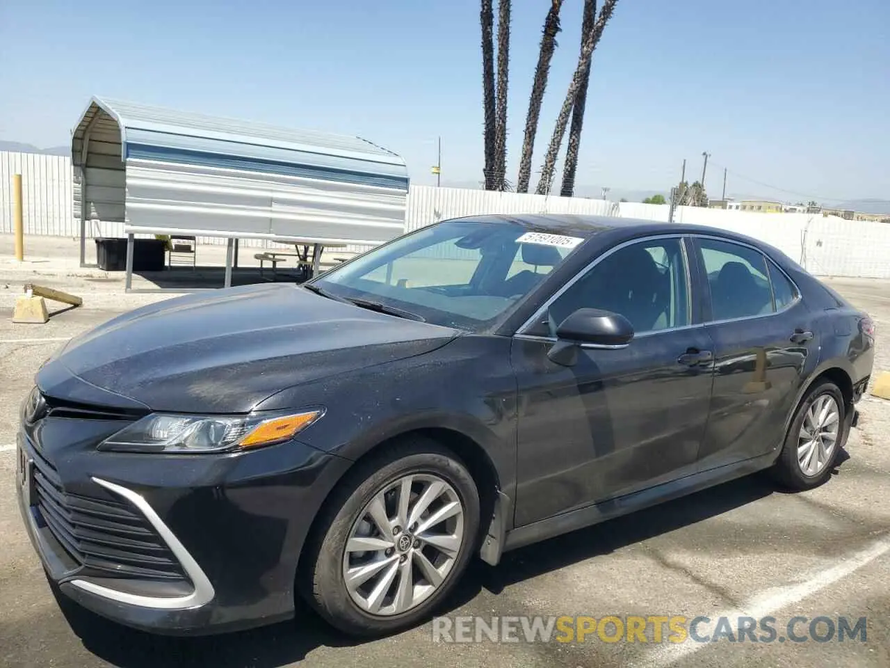 1 Photograph of a damaged car 4T1R11AK5PU102063 TOYOTA CAMRY 2023