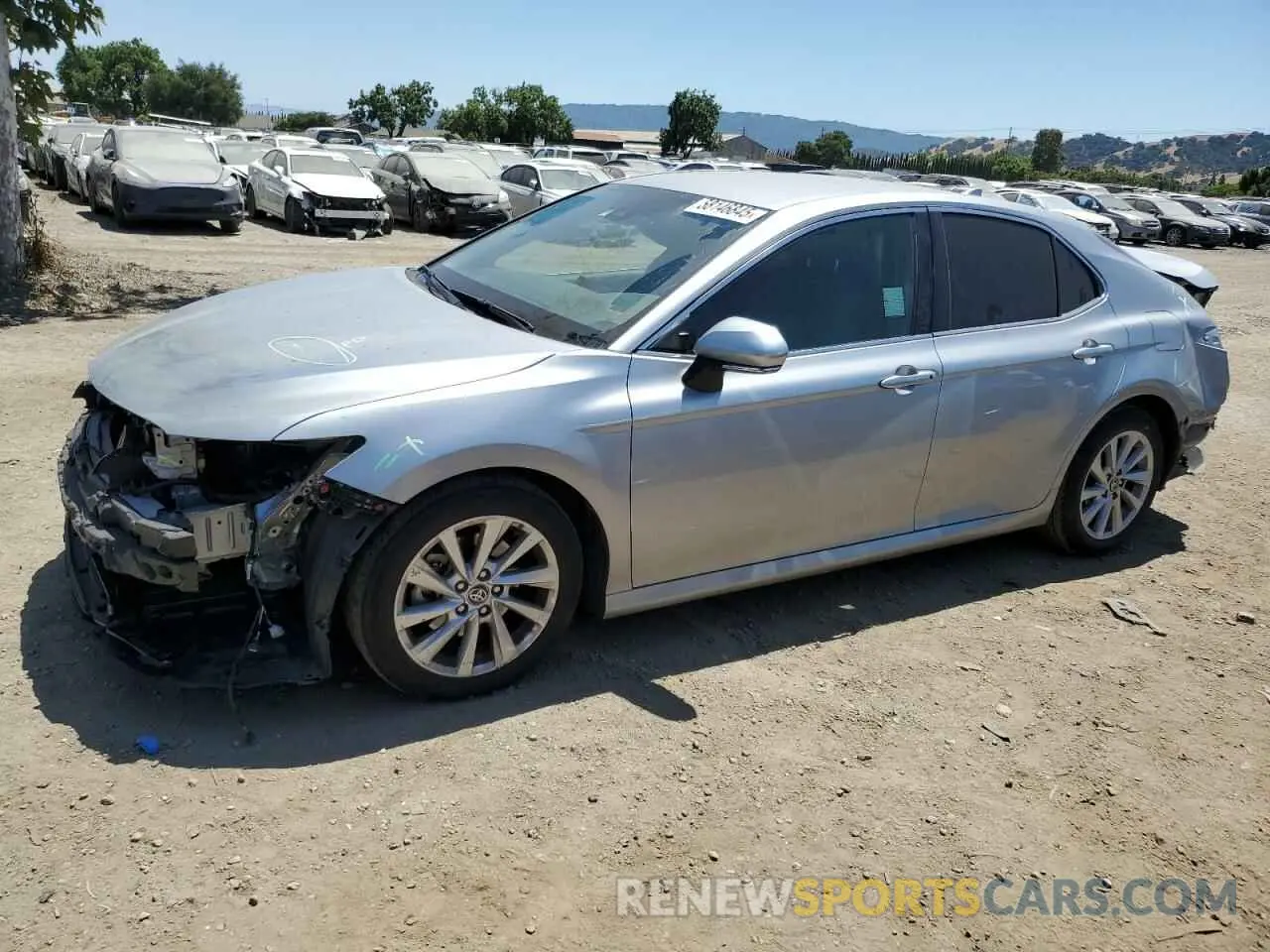 1 Photograph of a damaged car 4T1R11AK6PU123715 TOYOTA CAMRY 2023