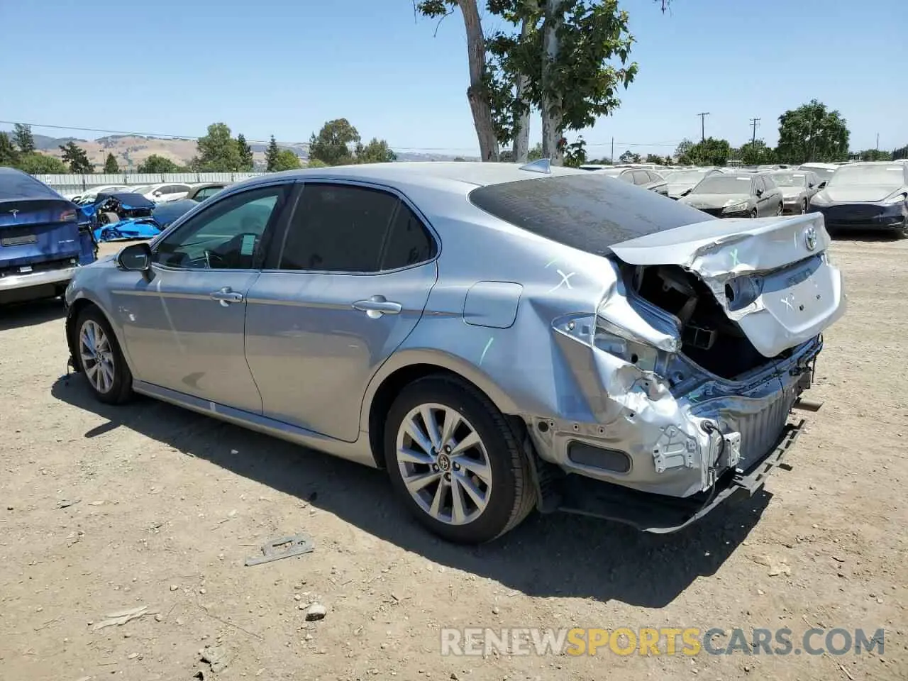 2 Photograph of a damaged car 4T1R11AK6PU123715 TOYOTA CAMRY 2023