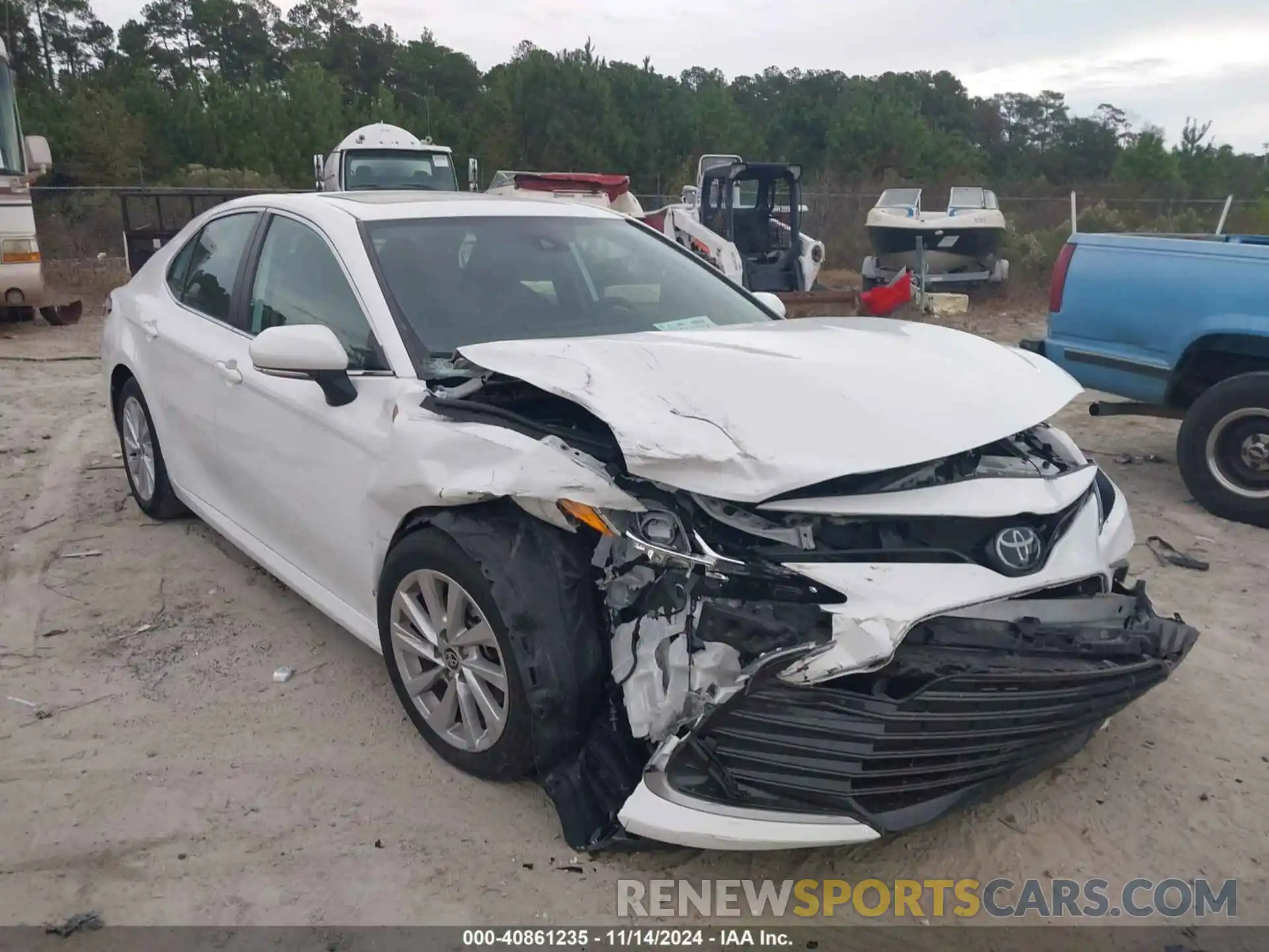 1 Photograph of a damaged car 4T1R11AK6PU761446 TOYOTA CAMRY 2023