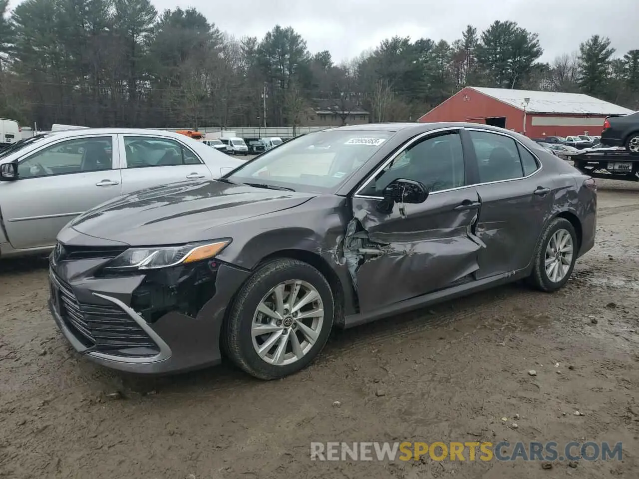 1 Photograph of a damaged car 4T1R11BK7PU088231 TOYOTA CAMRY 2023