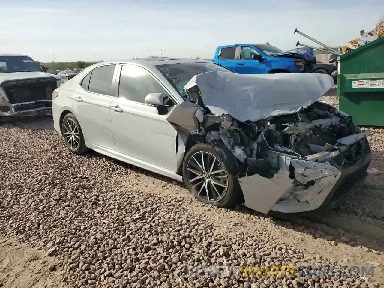 4 Photograph of a damaged car 4T1S11AK8PU146317 TOYOTA CAMRY 2023