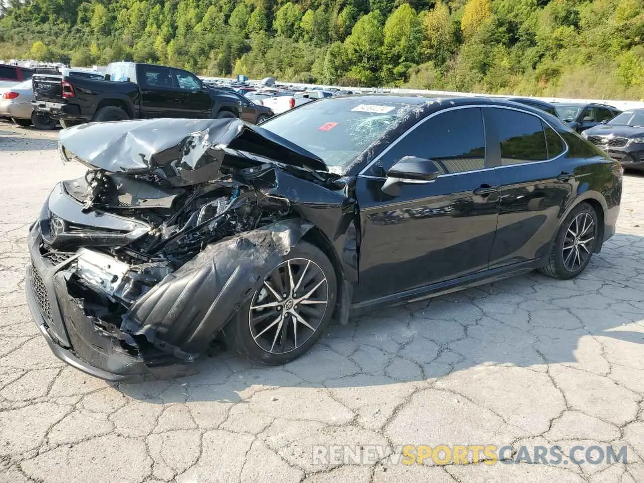 1 Photograph of a damaged car 4T1S11AK9PU153017 TOYOTA CAMRY 2023