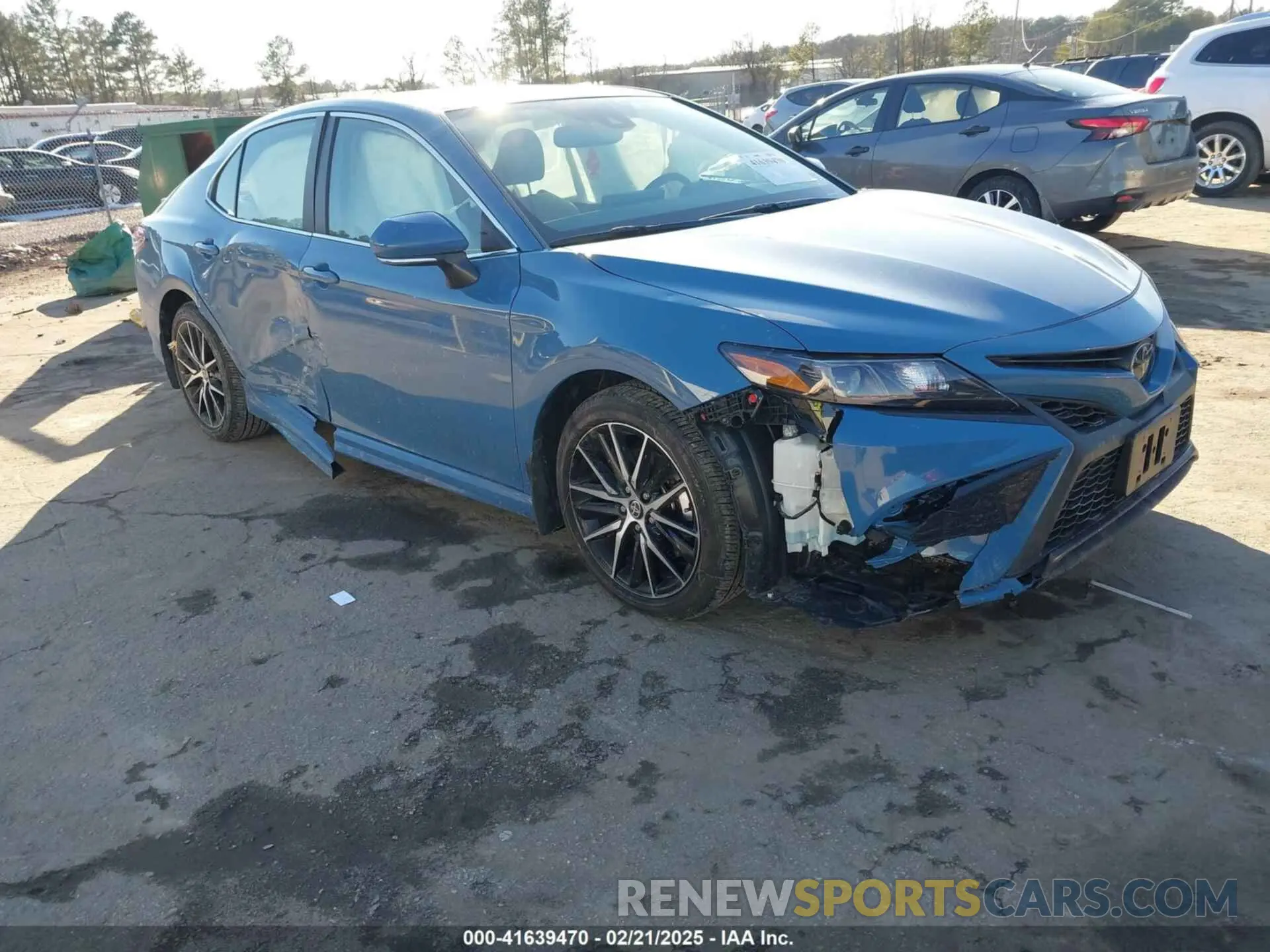 1 Photograph of a damaged car 4T1S11AKXPU125419 TOYOTA CAMRY 2023