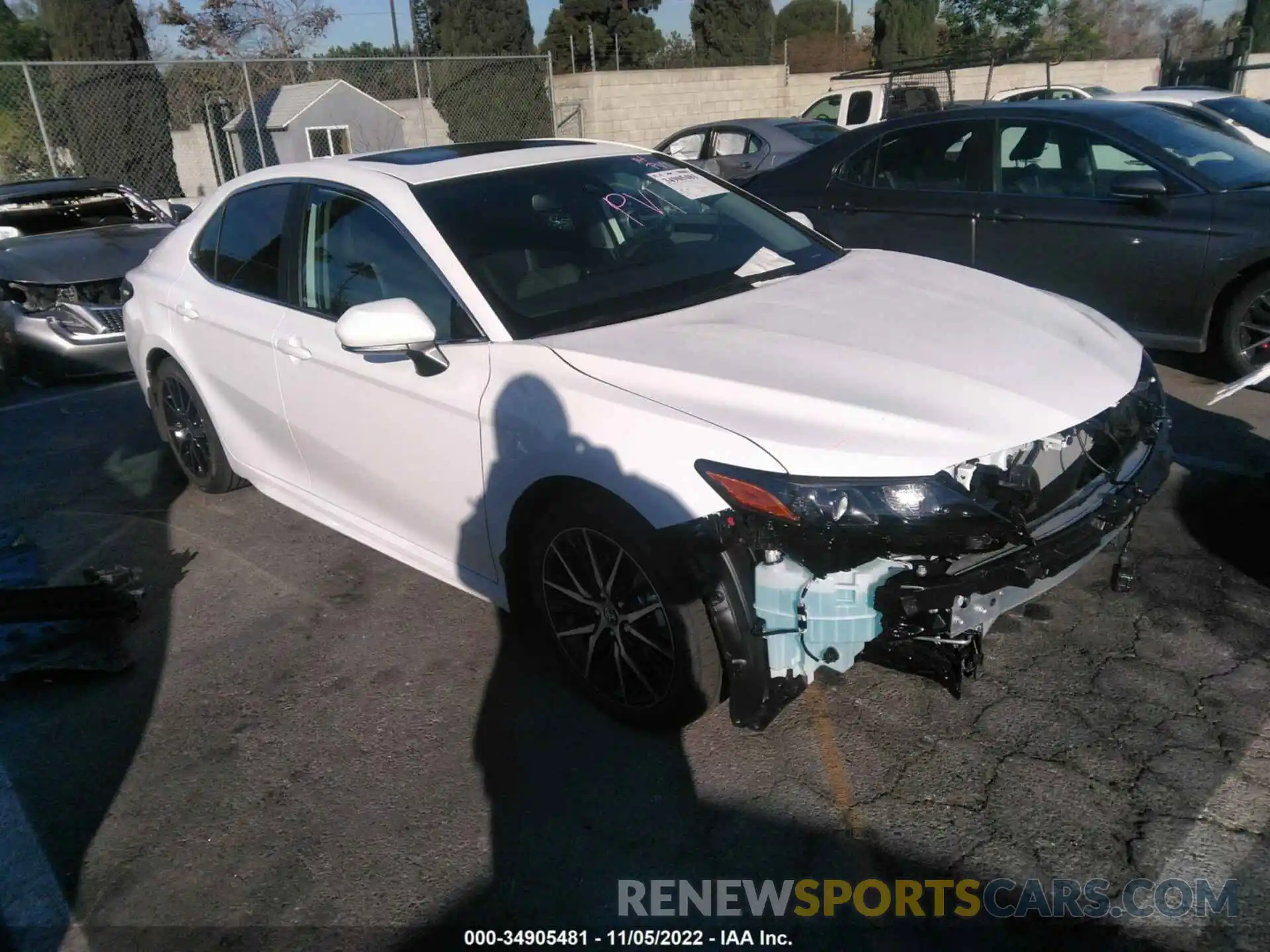 1 Photograph of a damaged car 4T1S31AK2PU046403 TOYOTA CAMRY 2023