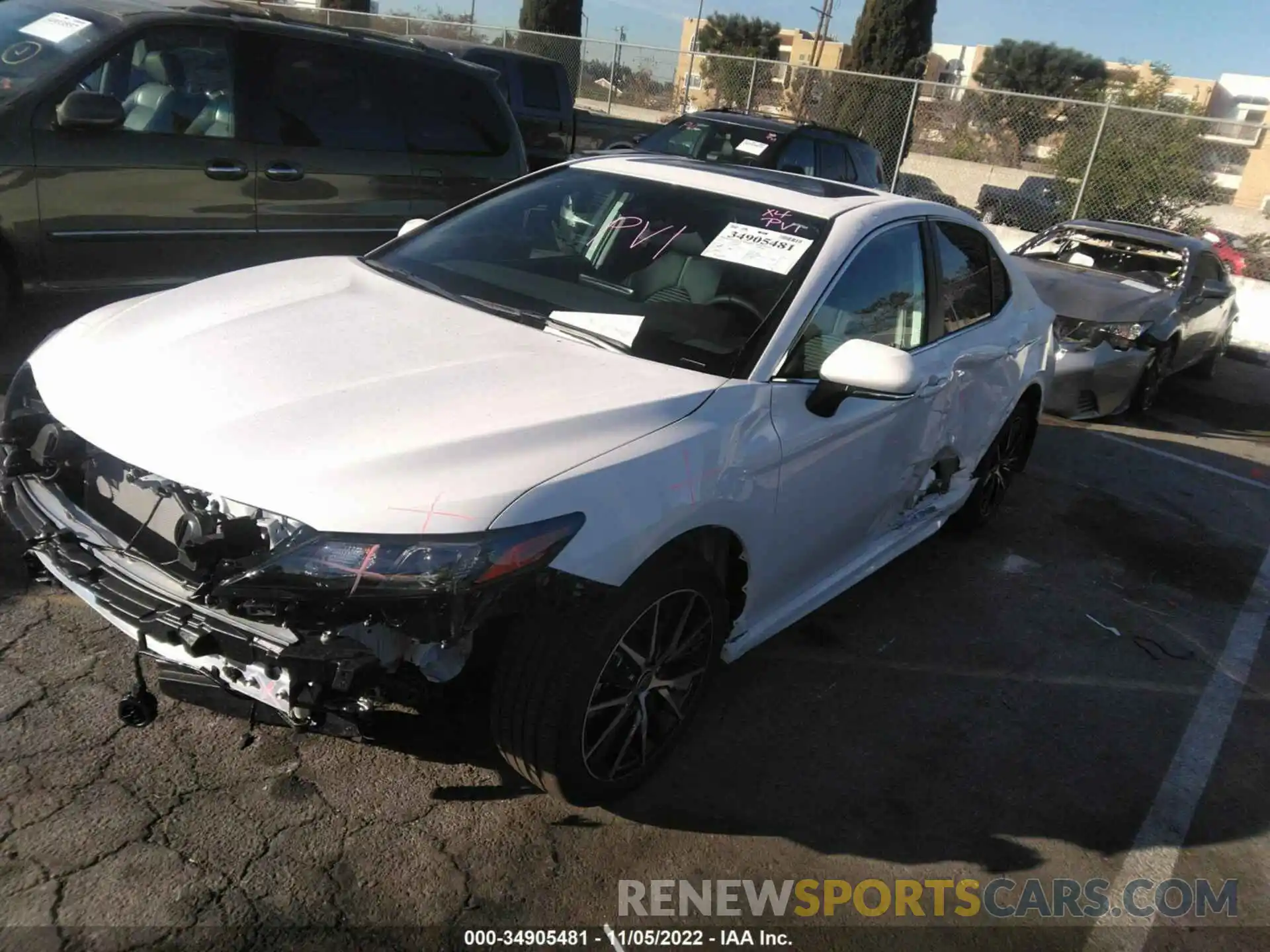 2 Photograph of a damaged car 4T1S31AK2PU046403 TOYOTA CAMRY 2023