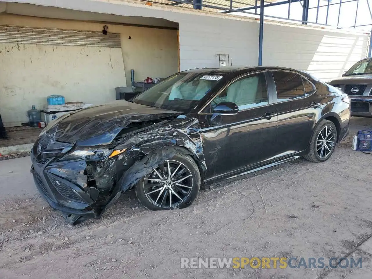 1 Photograph of a damaged car 4T1T11AK0PU793220 TOYOTA CAMRY 2023