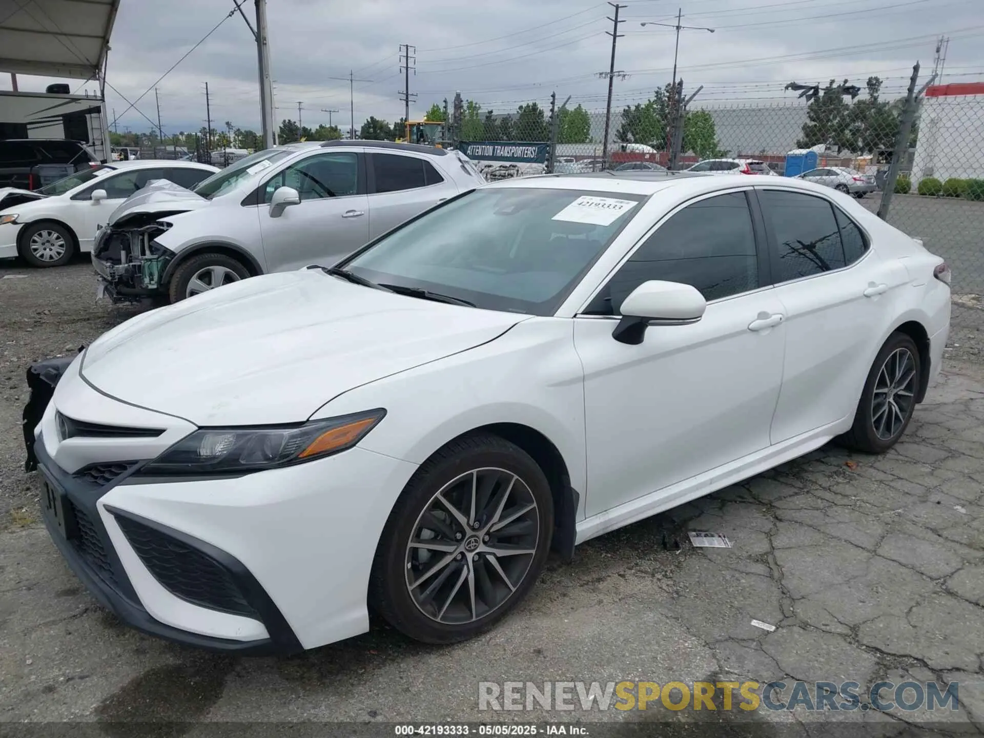 2 Photograph of a damaged car 4T1T11AK0PU829763 TOYOTA CAMRY 2023