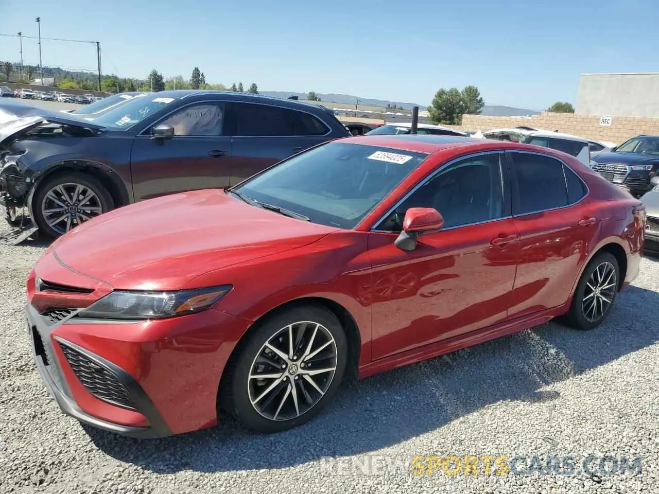 1 Photograph of a damaged car 4T1T11AK1PU109968 TOYOTA CAMRY 2023