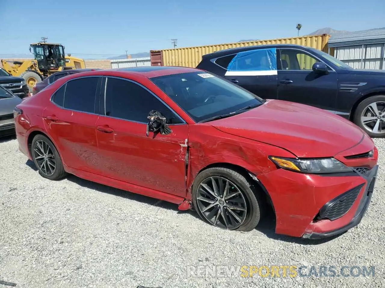 4 Photograph of a damaged car 4T1T11AK1PU109968 TOYOTA CAMRY 2023