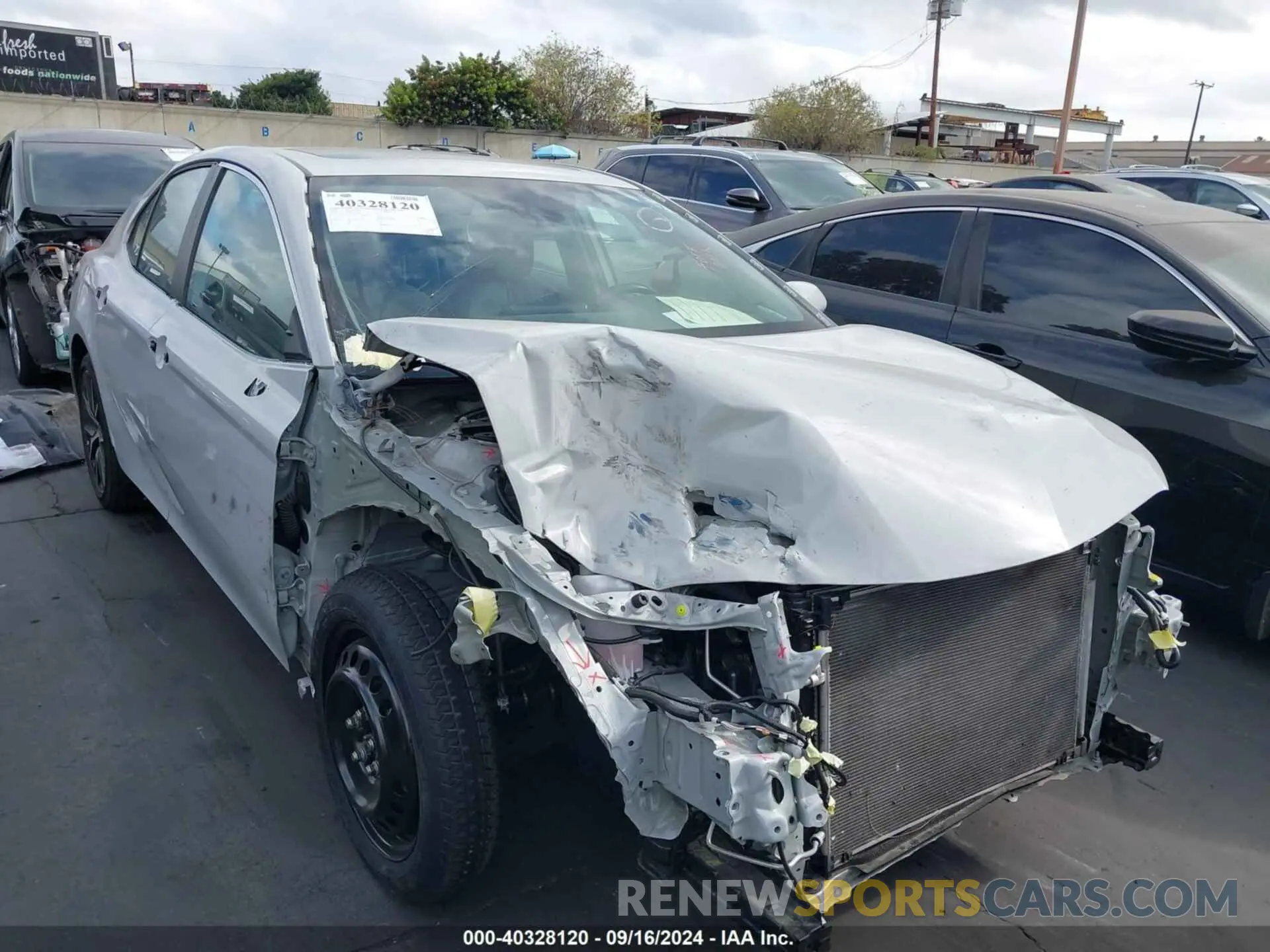1 Photograph of a damaged car 4T1T11AK1PU177851 TOYOTA CAMRY 2023