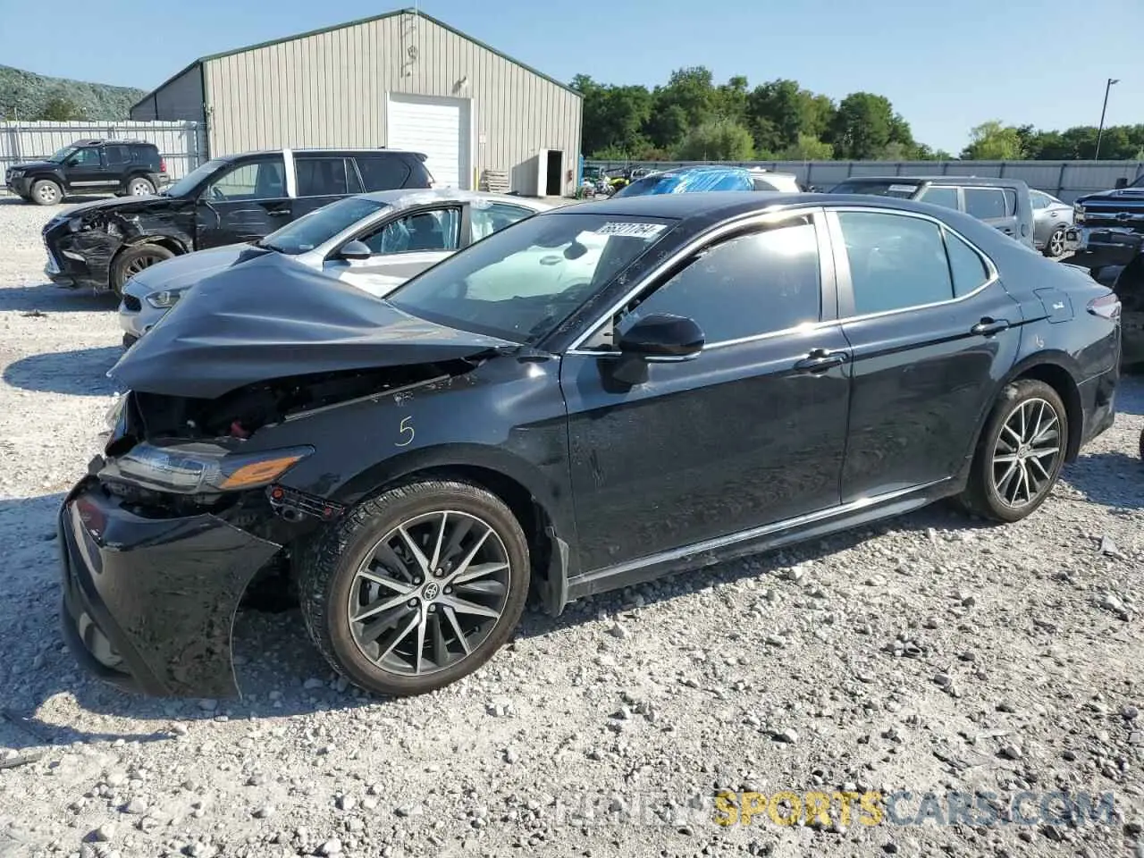 1 Photograph of a damaged car 4T1T11AK1PU746309 TOYOTA CAMRY 2023