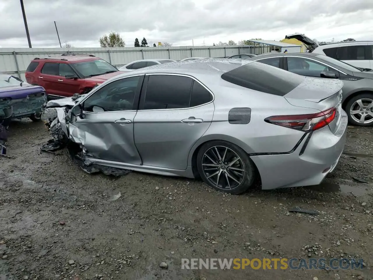 2 Photograph of a damaged car 4T1T11AK1PU803768 TOYOTA CAMRY 2023
