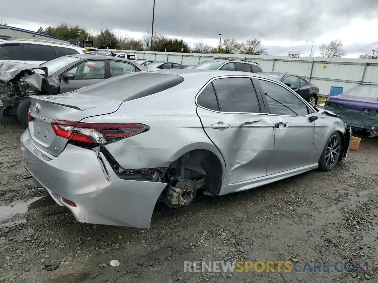 3 Photograph of a damaged car 4T1T11AK1PU803768 TOYOTA CAMRY 2023