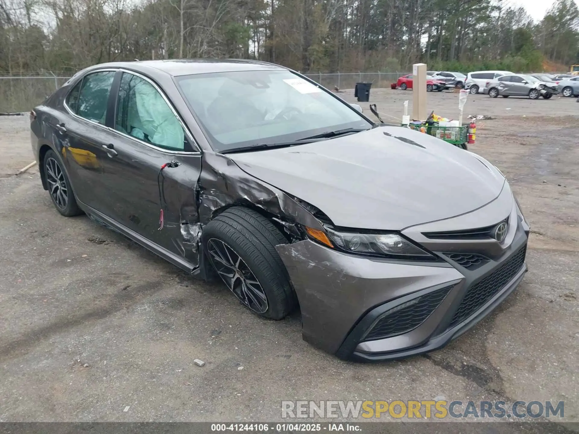 1 Photograph of a damaged car 4T1T11AK1PU823194 TOYOTA CAMRY 2023