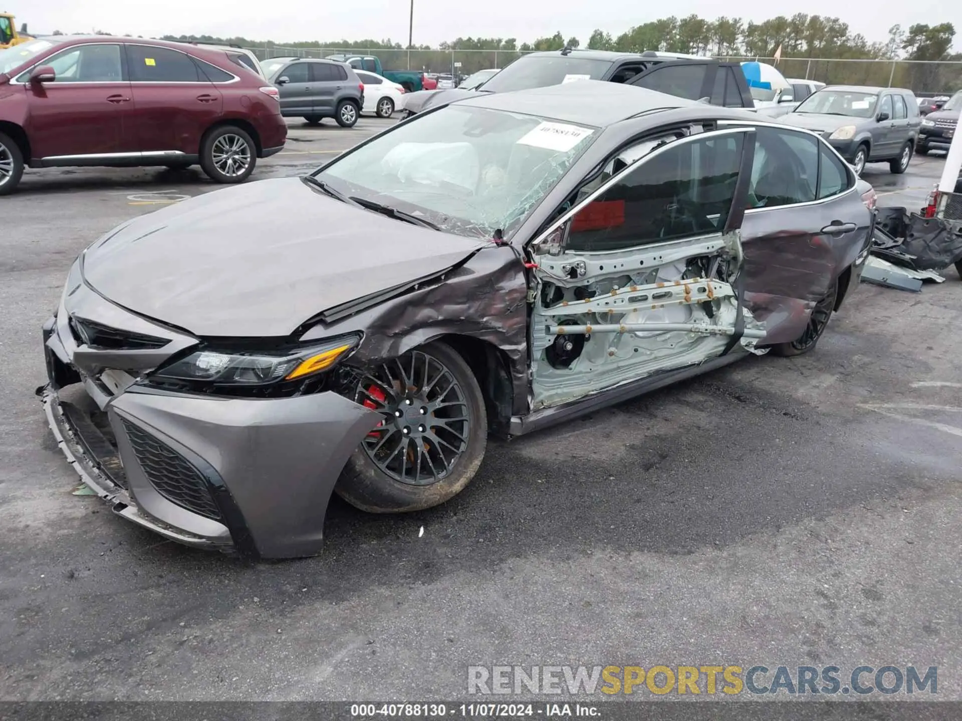 2 Photograph of a damaged car 4T1T11AK1PU830596 TOYOTA CAMRY 2023