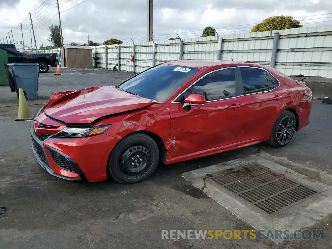 1 Photograph of a damaged car 4T1T11AK2PU127539 TOYOTA CAMRY 2023