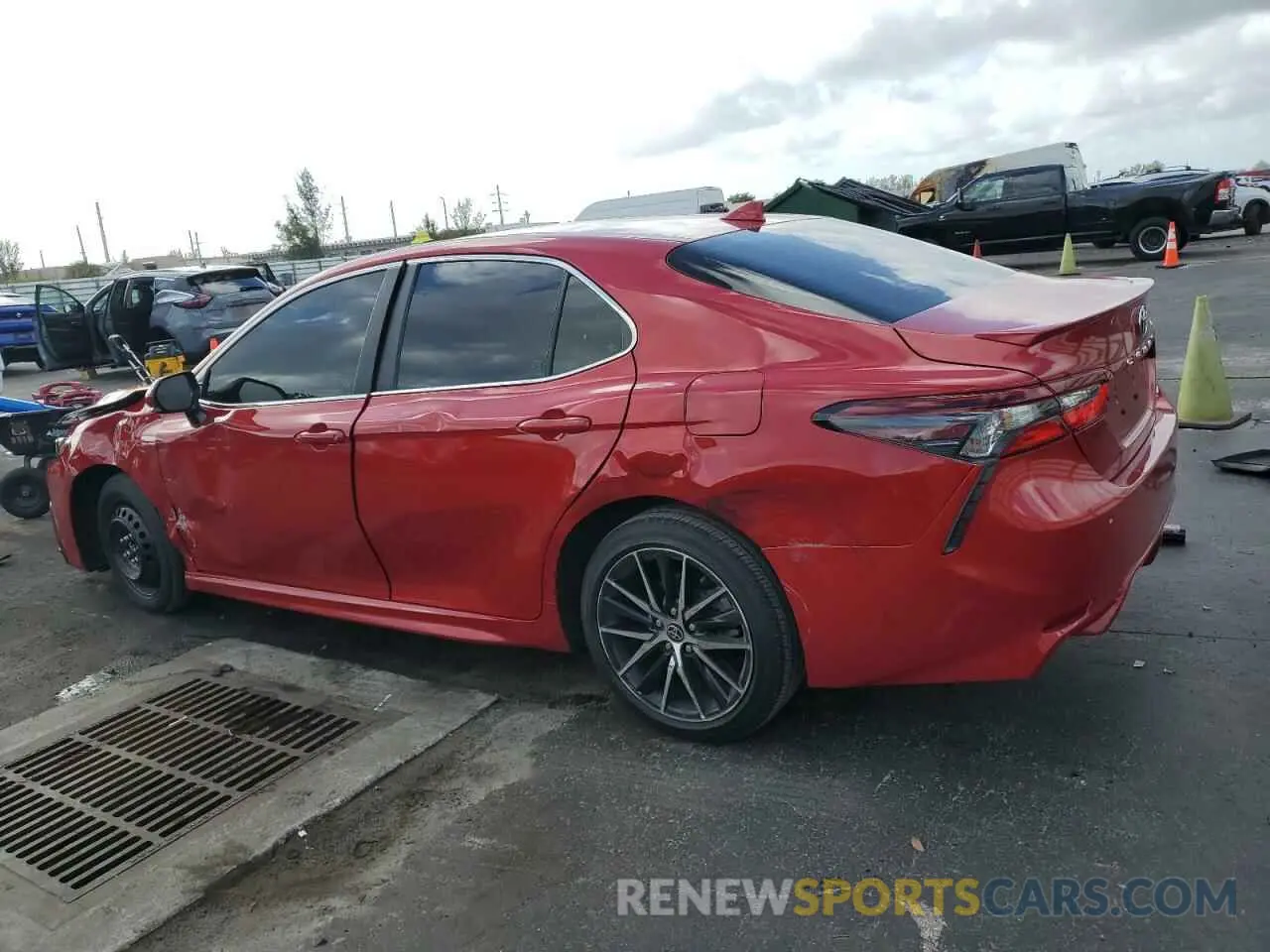 2 Photograph of a damaged car 4T1T11AK2PU127539 TOYOTA CAMRY 2023