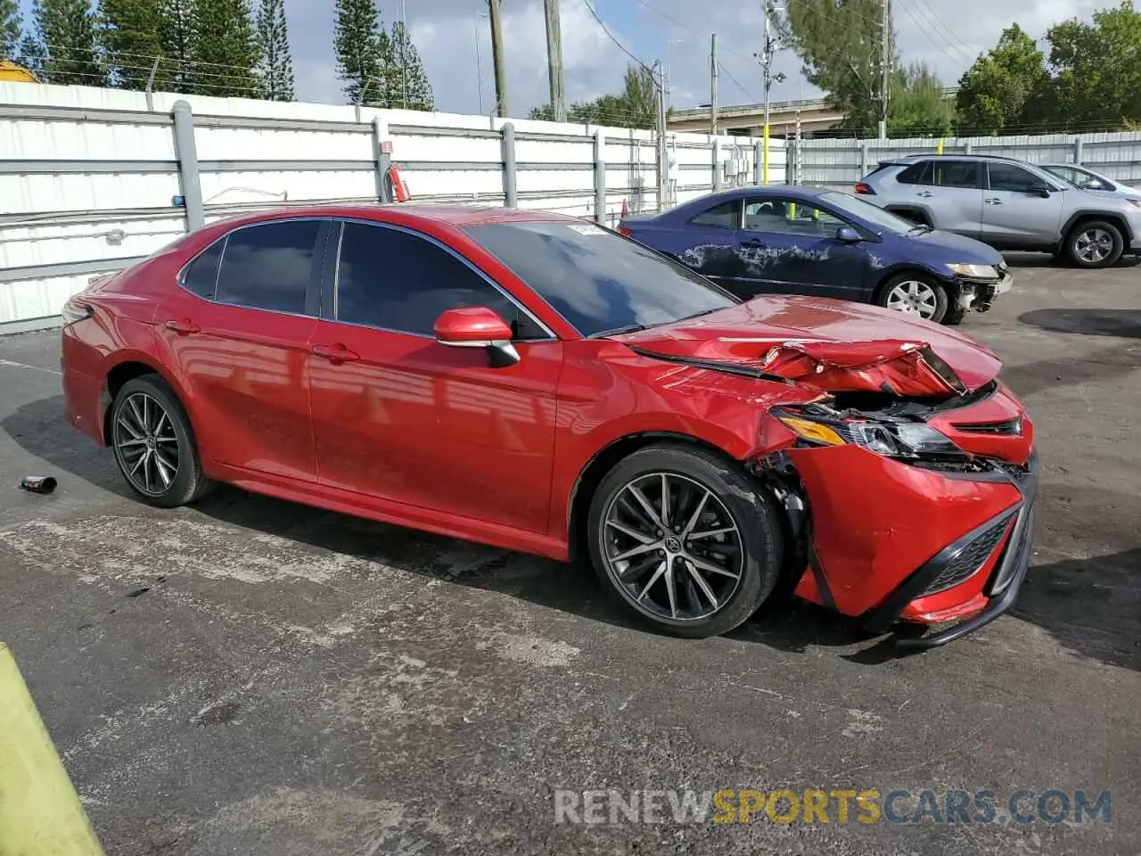 4 Photograph of a damaged car 4T1T11AK2PU127539 TOYOTA CAMRY 2023