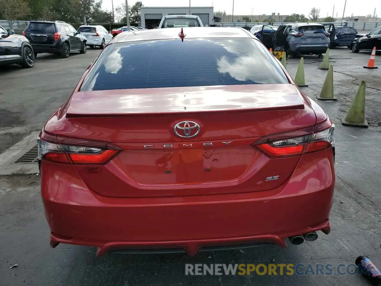 6 Photograph of a damaged car 4T1T11AK2PU127539 TOYOTA CAMRY 2023