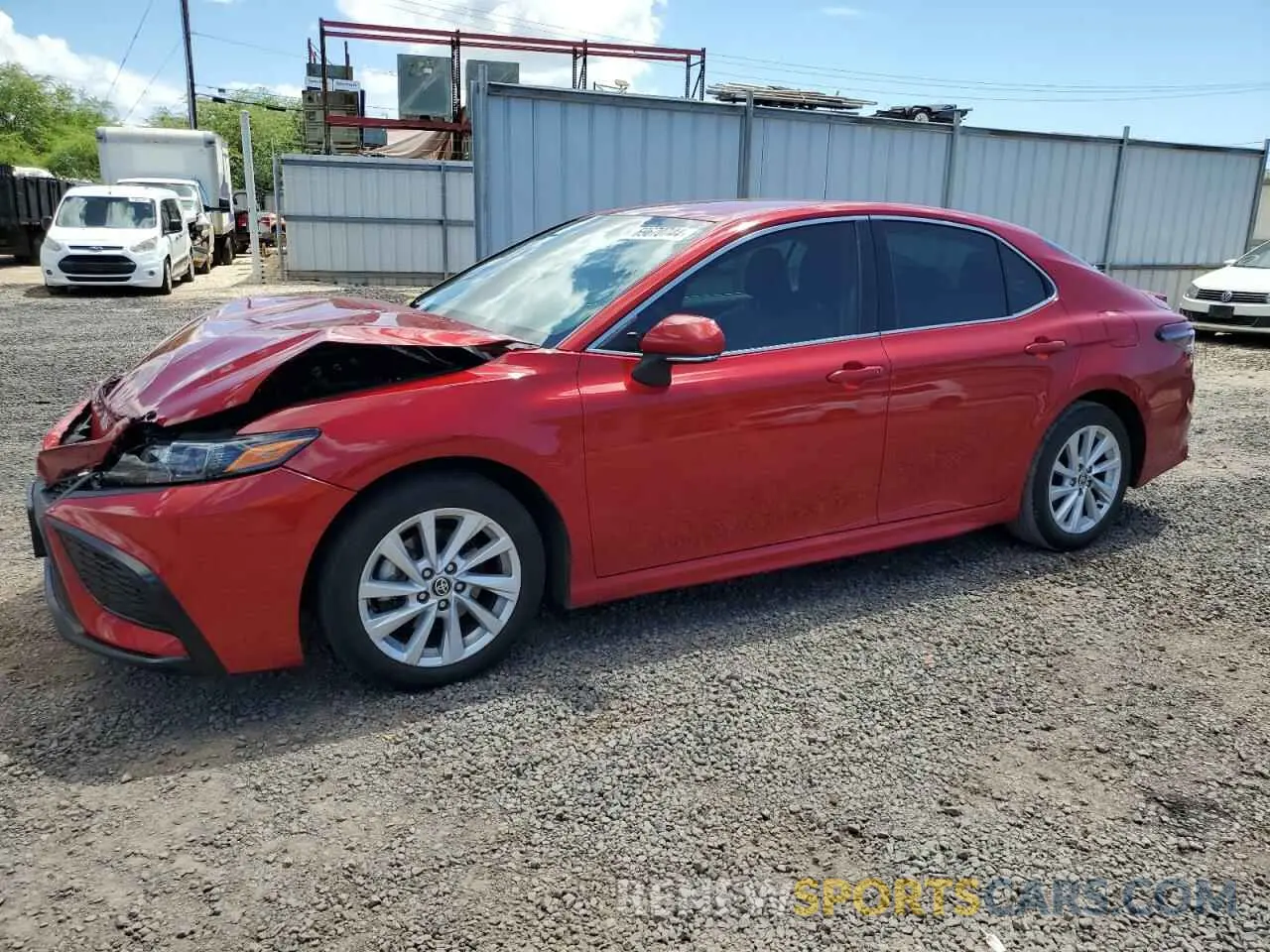 1 Photograph of a damaged car 4T1T11AK2PU133874 TOYOTA CAMRY 2023
