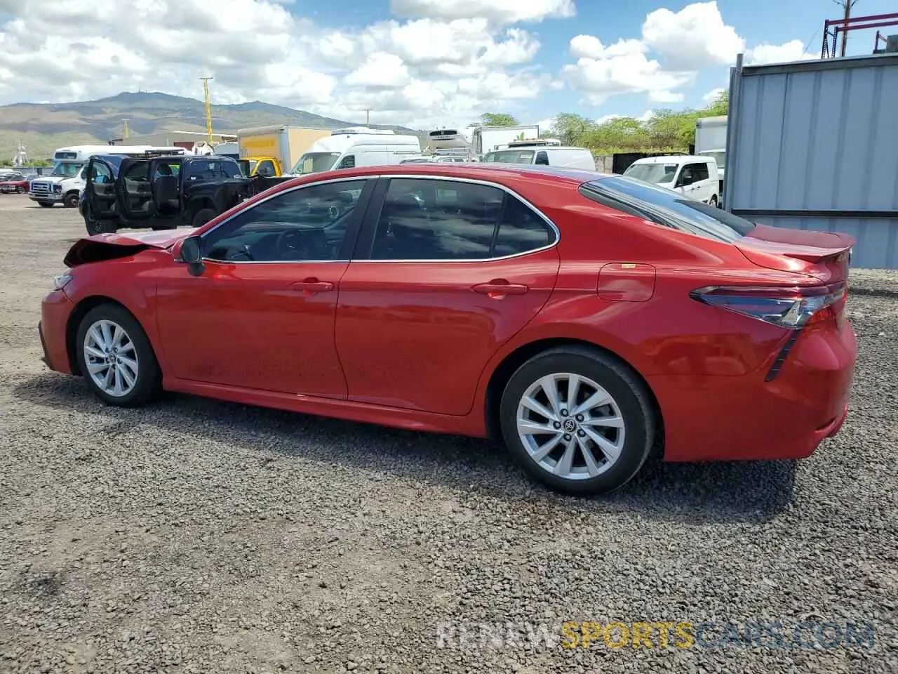 2 Photograph of a damaged car 4T1T11AK2PU133874 TOYOTA CAMRY 2023