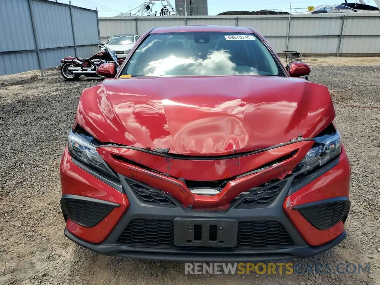 5 Photograph of a damaged car 4T1T11AK2PU133874 TOYOTA CAMRY 2023