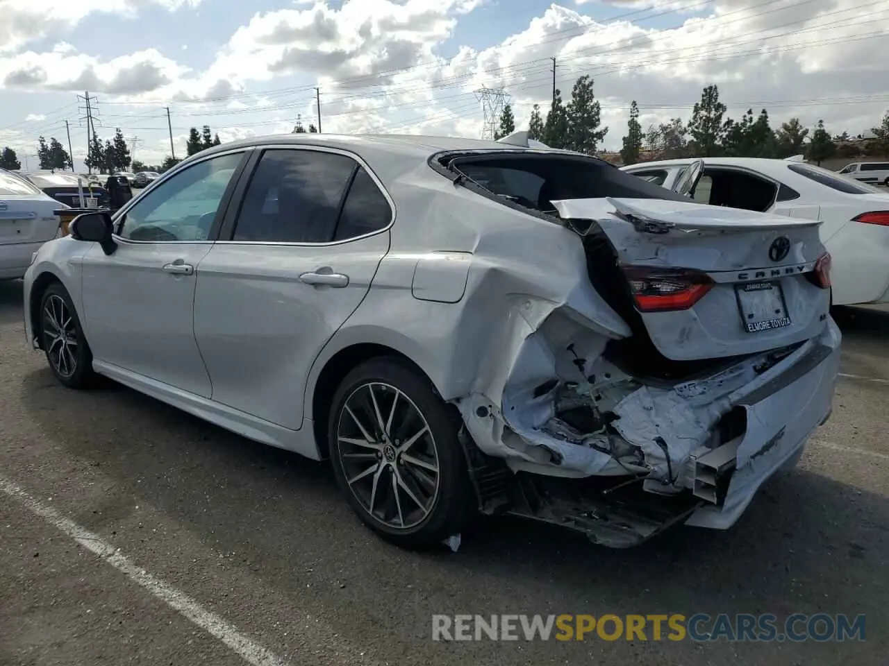 2 Photograph of a damaged car 4T1T11AK2PU170293 TOYOTA CAMRY 2023