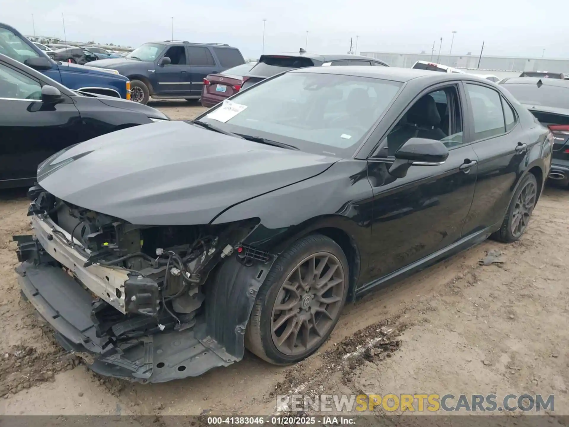 2 Photograph of a damaged car 4T1T11AK3PU106814 TOYOTA CAMRY 2023