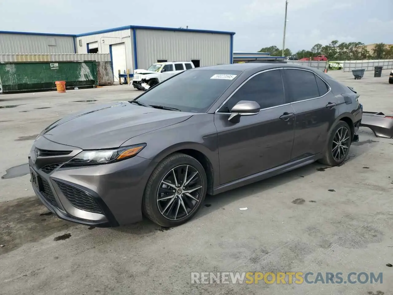 1 Photograph of a damaged car 4T1T11AK3PU170075 TOYOTA CAMRY 2023
