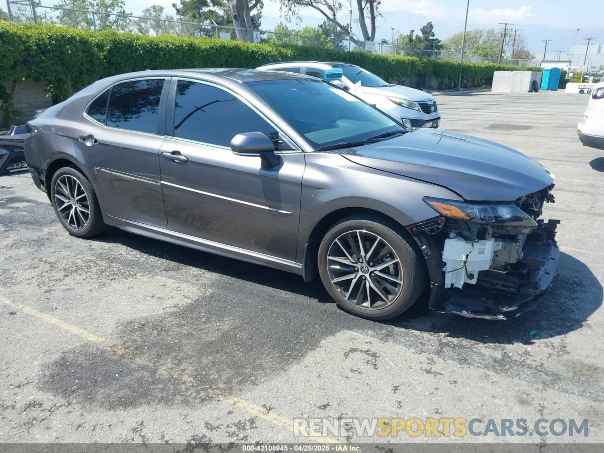 1 Photograph of a damaged car 4T1T11AK3PU803786 TOYOTA CAMRY 2023