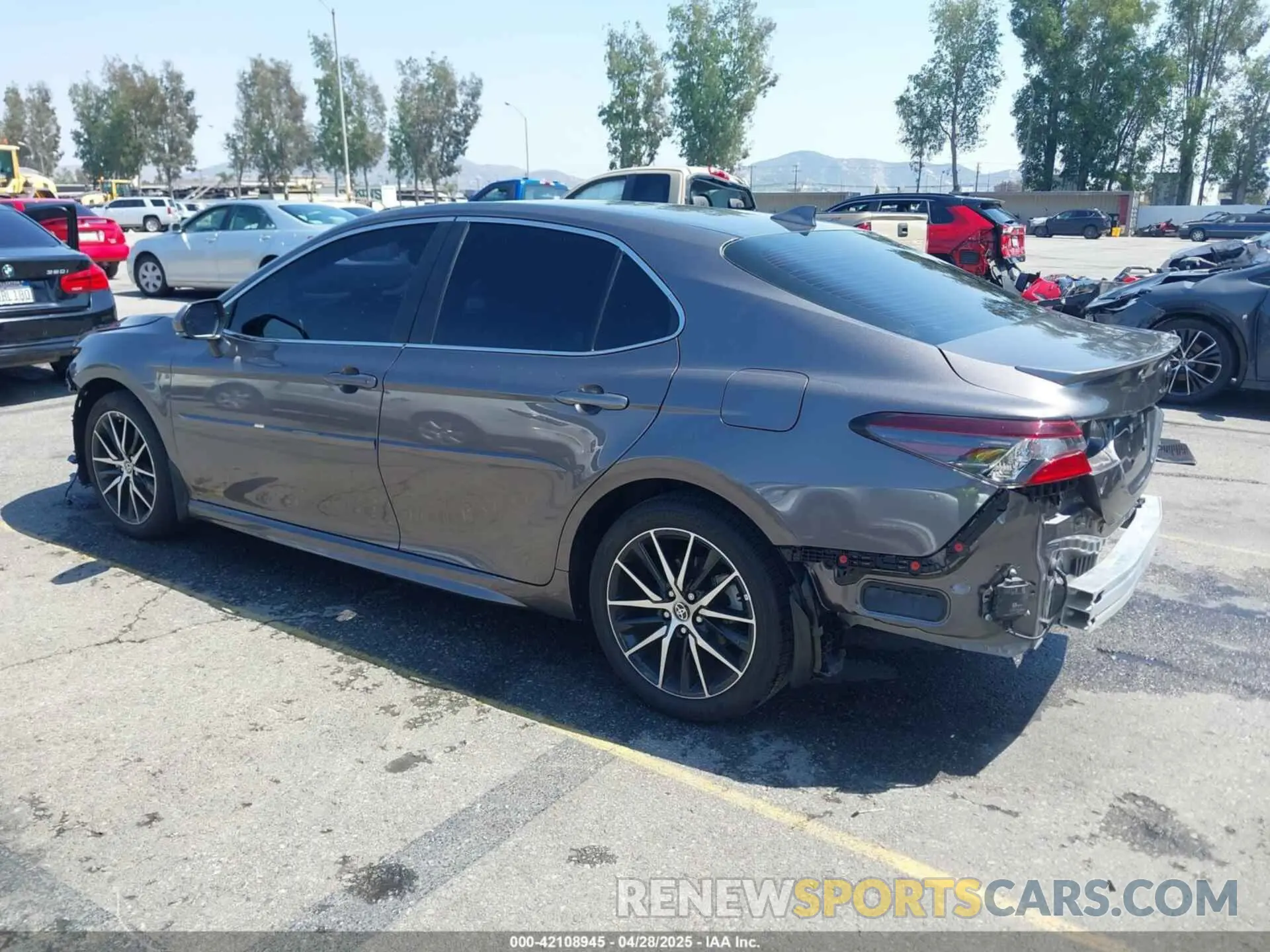 3 Photograph of a damaged car 4T1T11AK3PU803786 TOYOTA CAMRY 2023