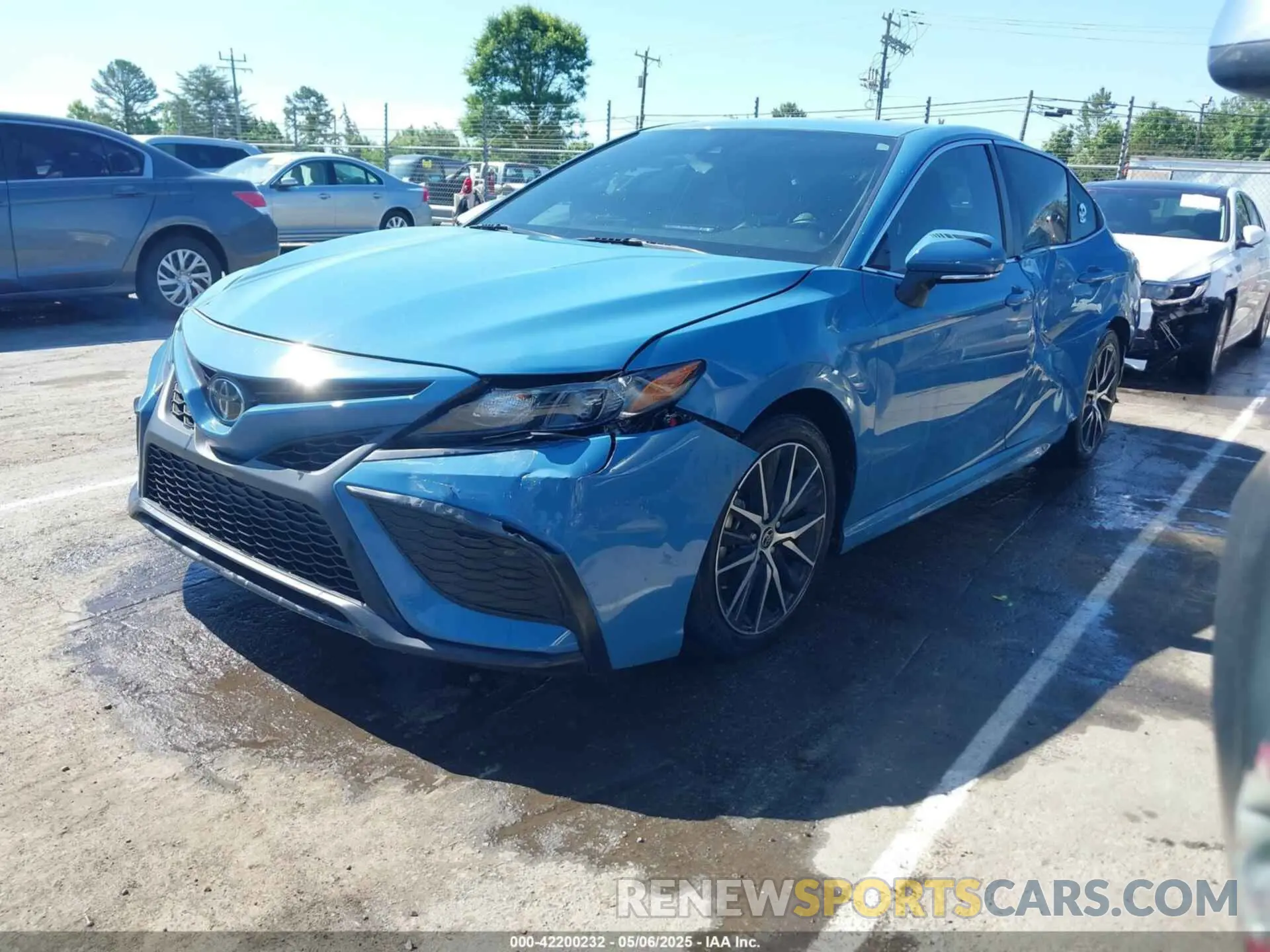 2 Photograph of a damaged car 4T1T11AK4PU131589 TOYOTA CAMRY 2023