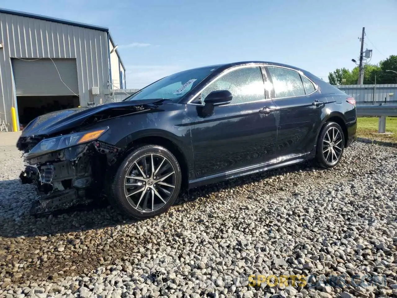 1 Photograph of a damaged car 4T1T11AK4PU826428 TOYOTA CAMRY 2023