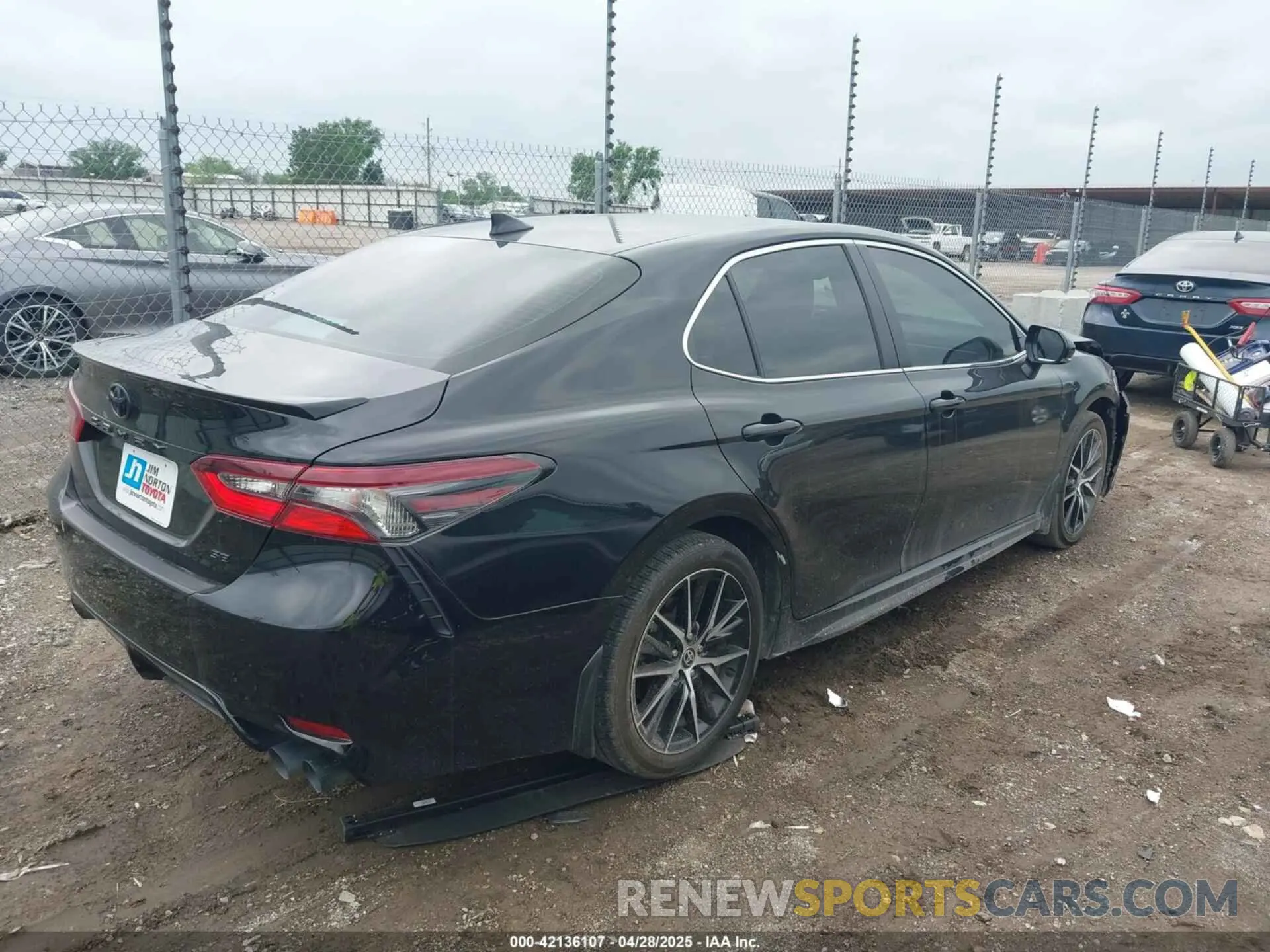 4 Photograph of a damaged car 4T1T11AK4PU830401 TOYOTA CAMRY 2023