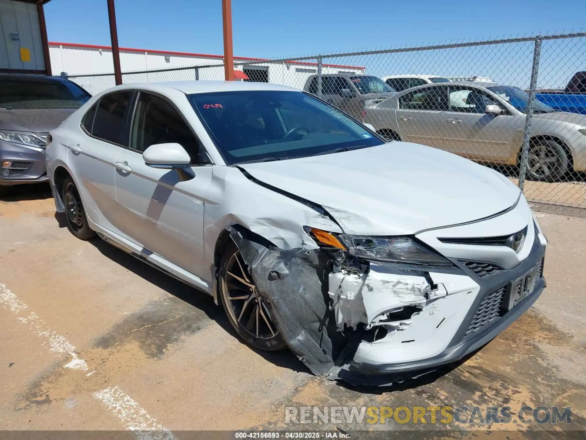 1 Photograph of a damaged car 4T1T11AK5PU161345 TOYOTA CAMRY 2023