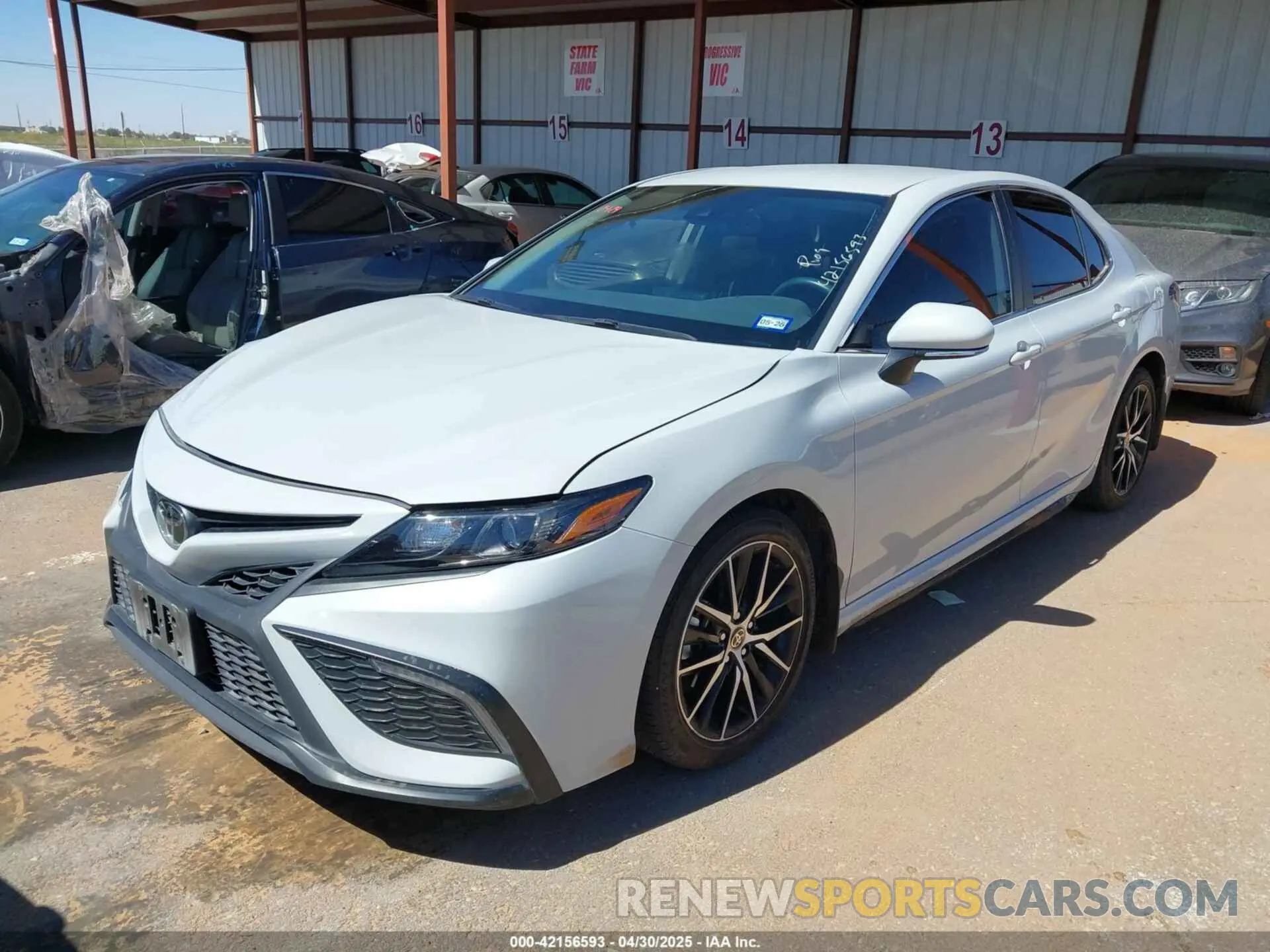 2 Photograph of a damaged car 4T1T11AK5PU161345 TOYOTA CAMRY 2023