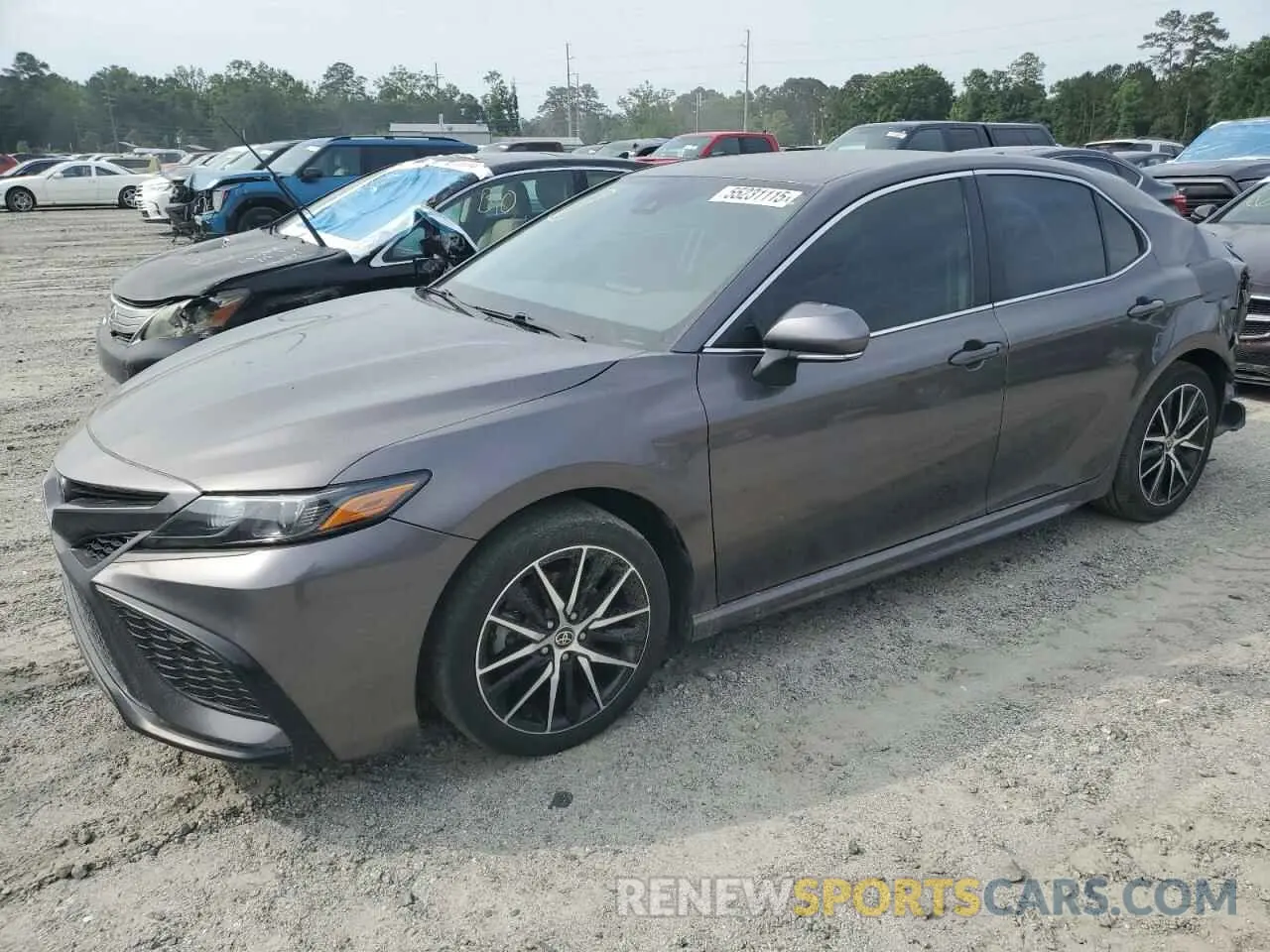 1 Photograph of a damaged car 4T1T11AK5PU722000 TOYOTA CAMRY 2023