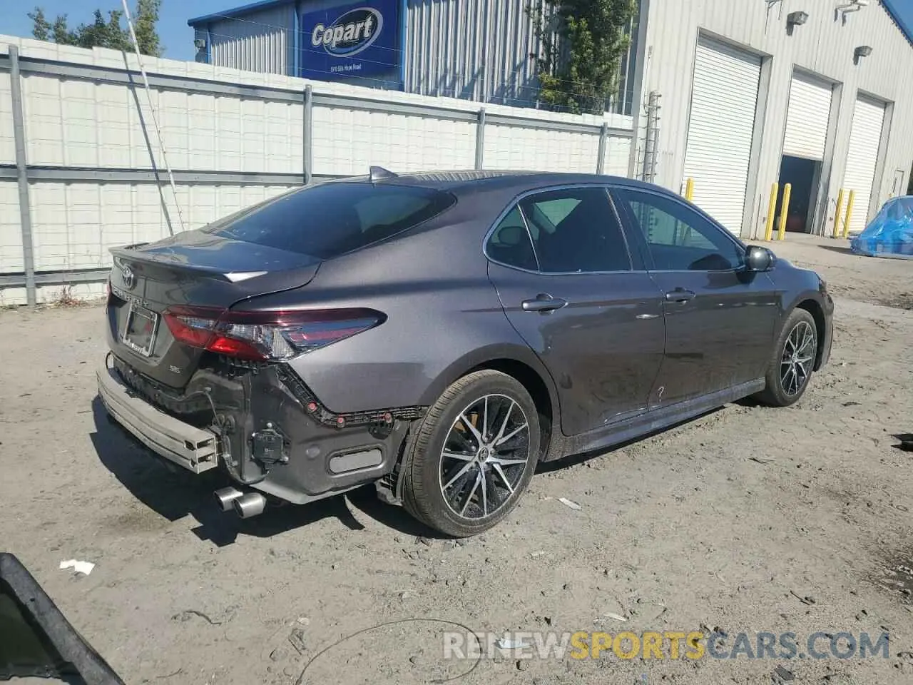 3 Photograph of a damaged car 4T1T11AK5PU722000 TOYOTA CAMRY 2023