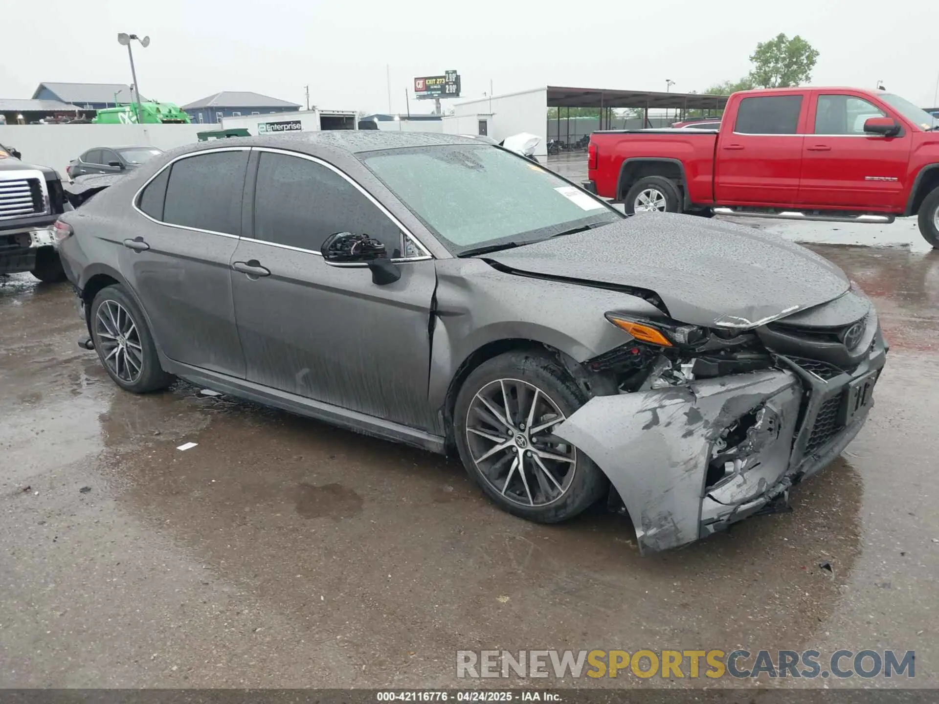 1 Photograph of a damaged car 4T1T11AK5PU784531 TOYOTA CAMRY 2023