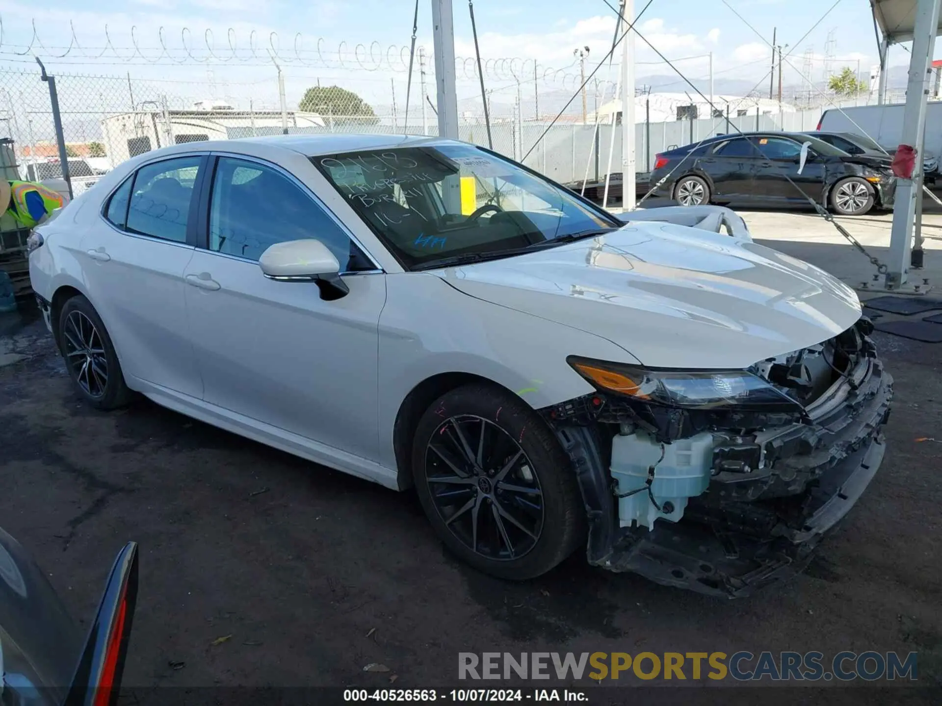 1 Photograph of a damaged car 4T1T11AK5PU817592 TOYOTA CAMRY 2023