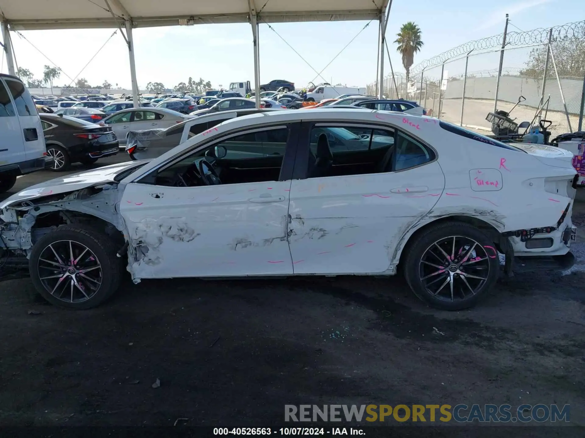 15 Photograph of a damaged car 4T1T11AK5PU817592 TOYOTA CAMRY 2023