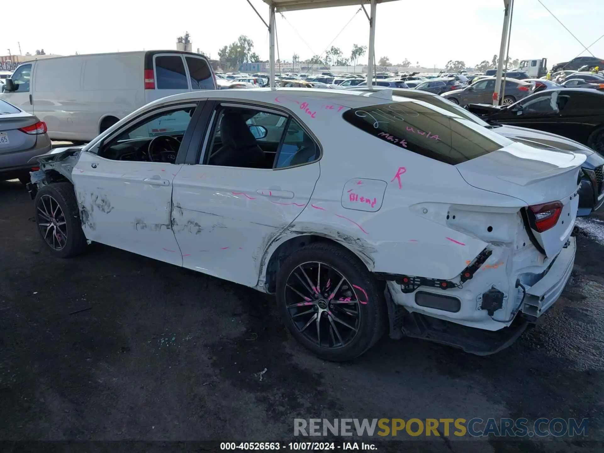 3 Photograph of a damaged car 4T1T11AK5PU817592 TOYOTA CAMRY 2023