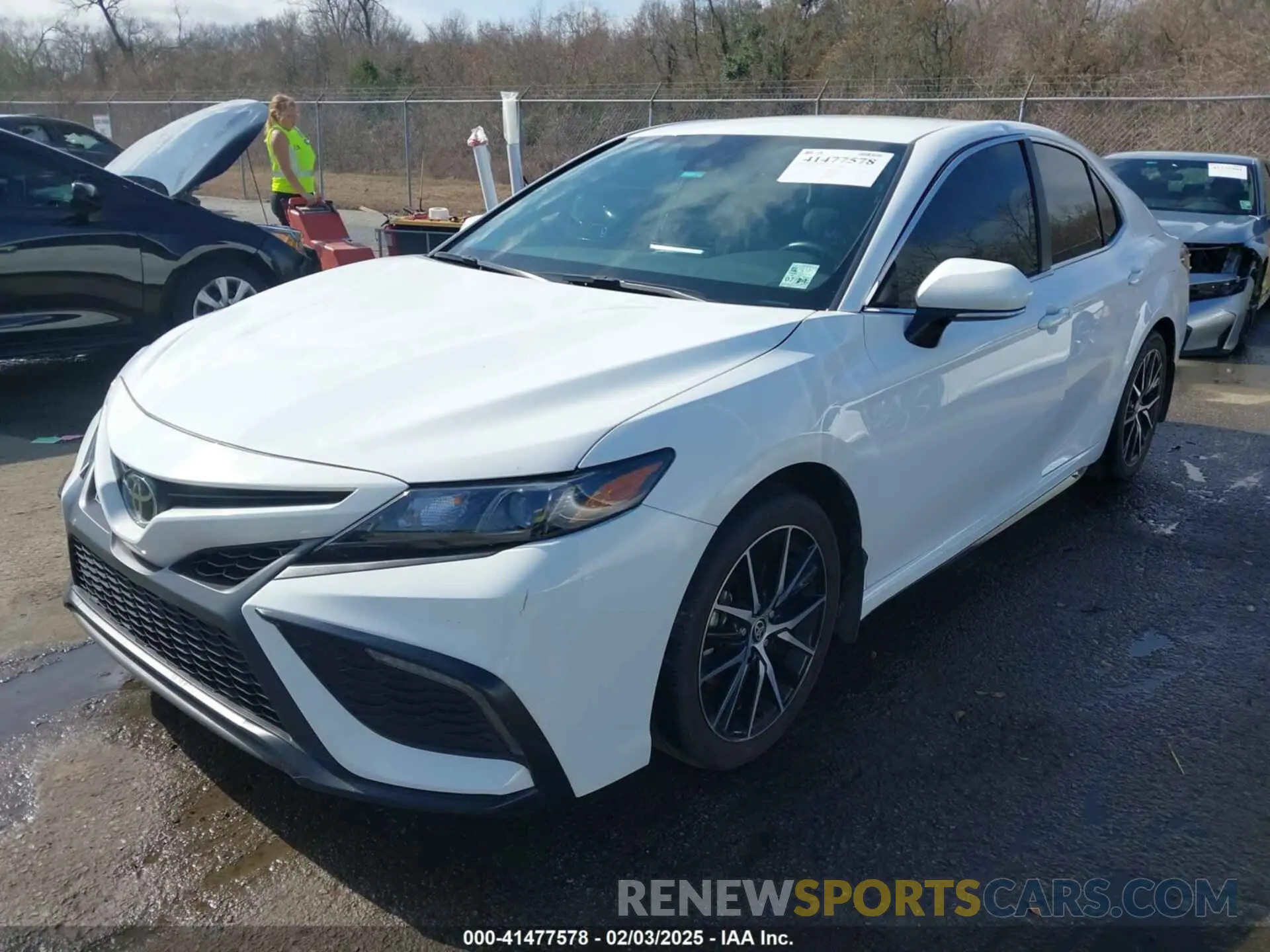 2 Photograph of a damaged car 4T1T11AK5PU824817 TOYOTA CAMRY 2023