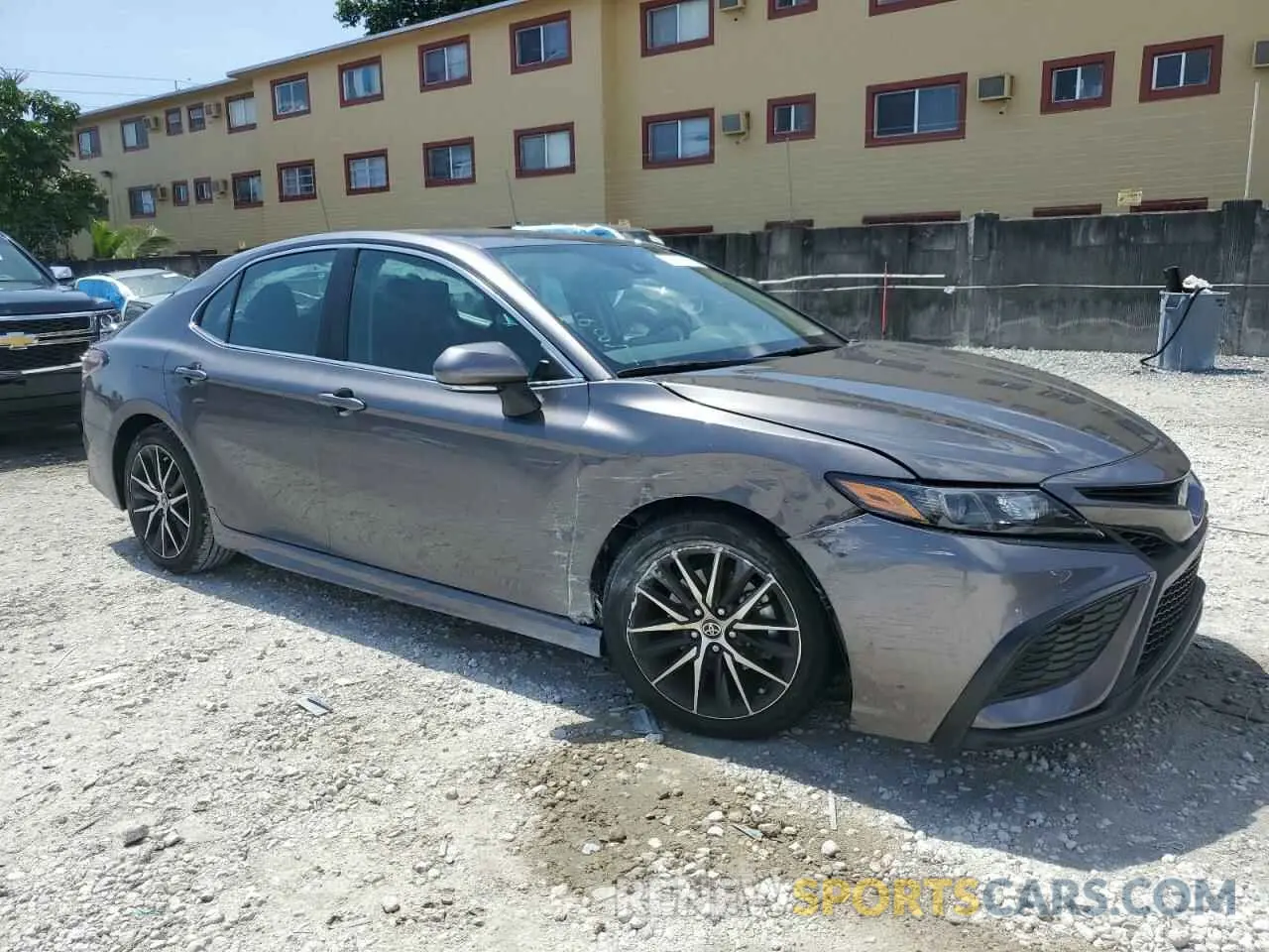 4 Photograph of a damaged car 4T1T11AK5PU829287 TOYOTA CAMRY 2023
