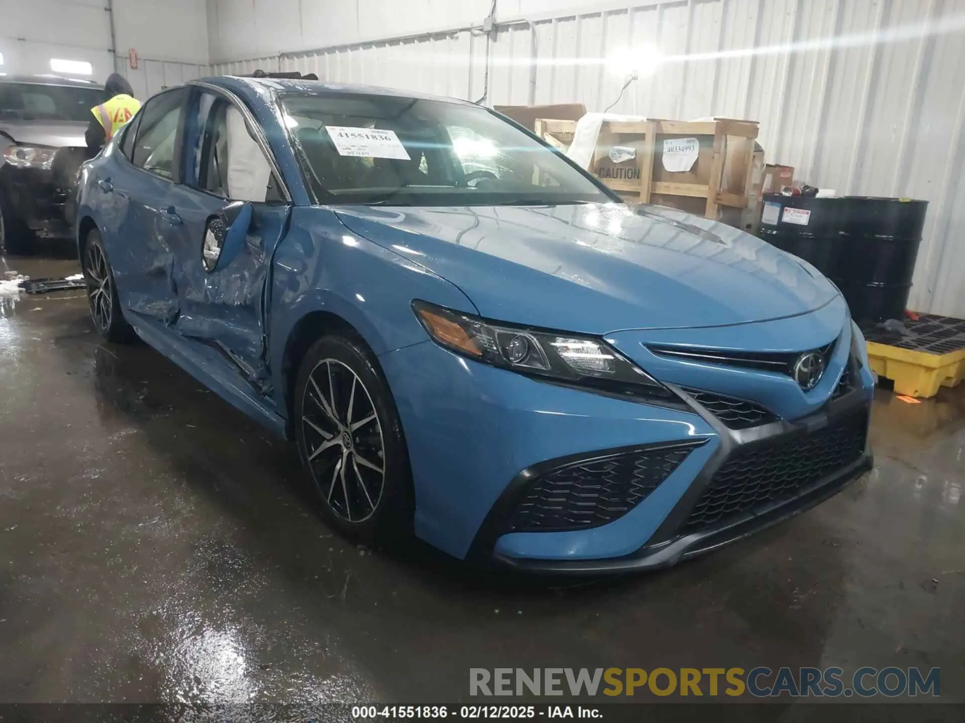 1 Photograph of a damaged car 4T1T11AK6PU095758 TOYOTA CAMRY 2023